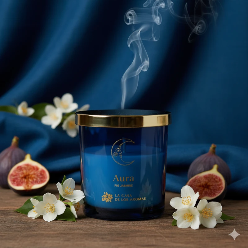 BOUGIE PARFUMEE AURA 150GR