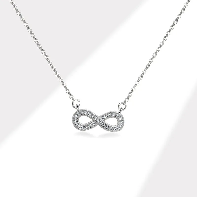 COLLIER " INFINITY " ARGENT 925