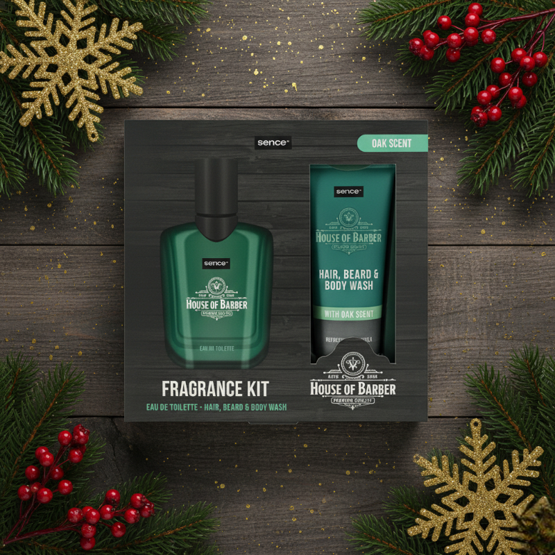 COFFRET CADEAU HOMME "HOUSSE OF BARBER"