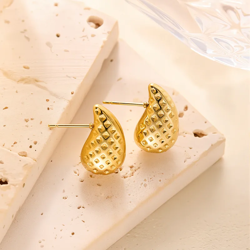 BOUCLE D'OREILLE " ANANAS"