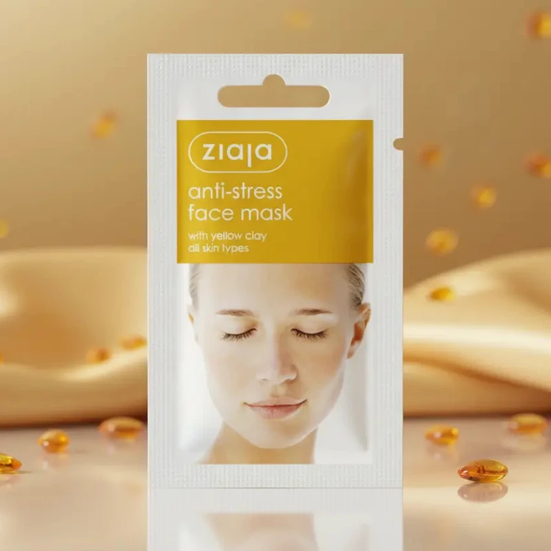 MASQUE ANTI-STRESS A L'ARGILE JAUNE