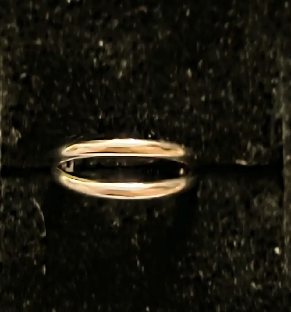 PIERCING "  DOUBLE ANNEAU LISSE NEZ "