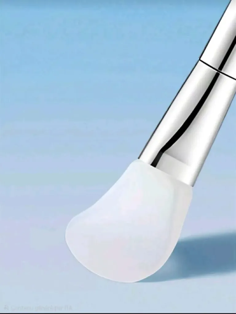 DOUBLE PINCEAU MASQUE SILICONE / SPATULE