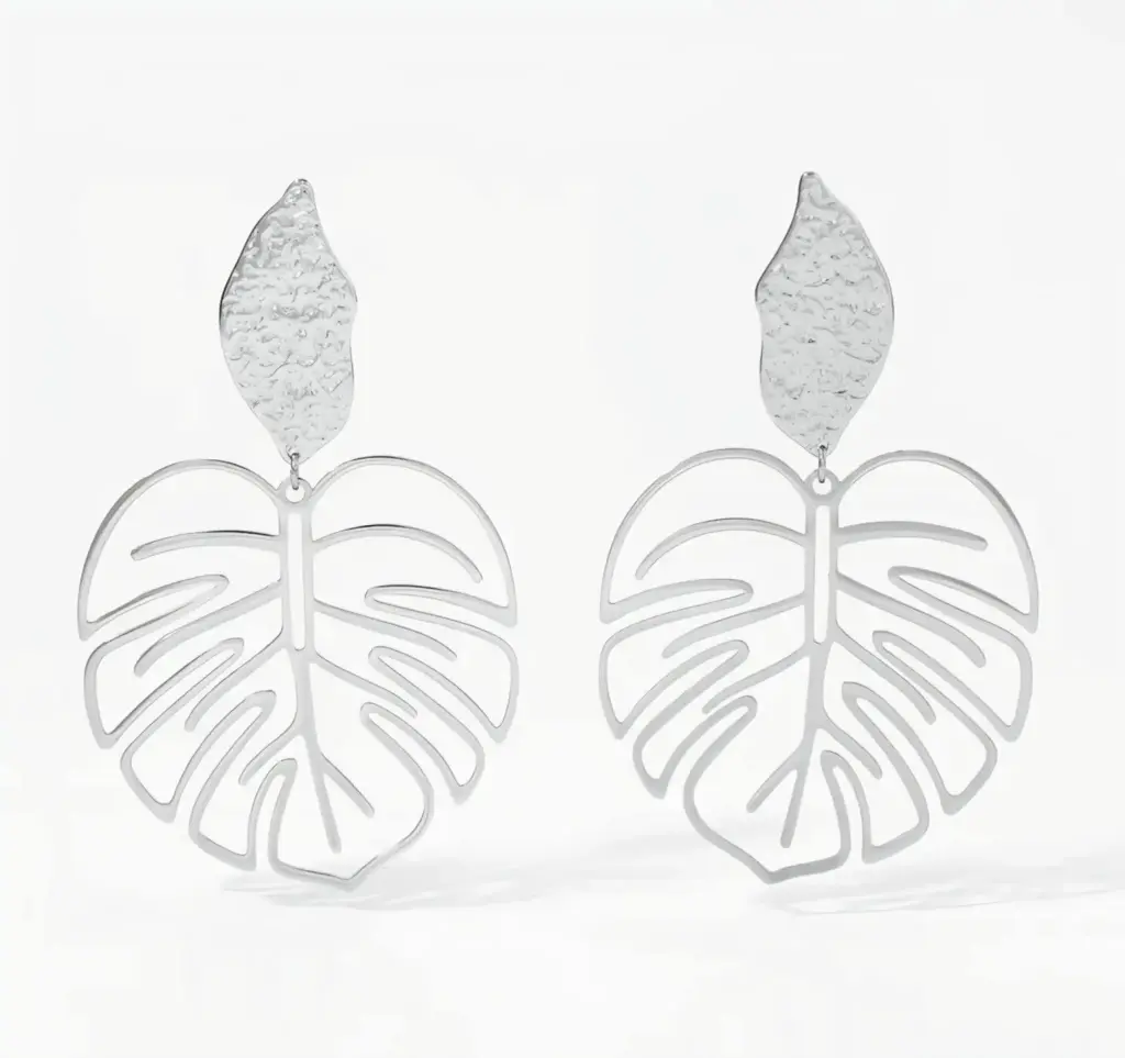 BOUCLE D'OREILLE "TROPESIA ARGENTE"