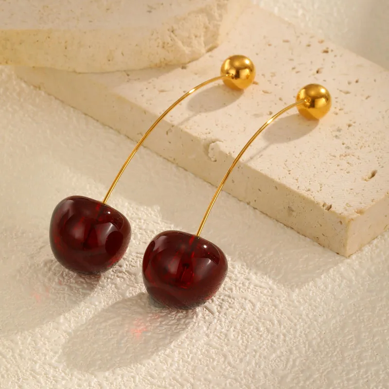 BOUCLE D'OREILLE "CHERRY POP"